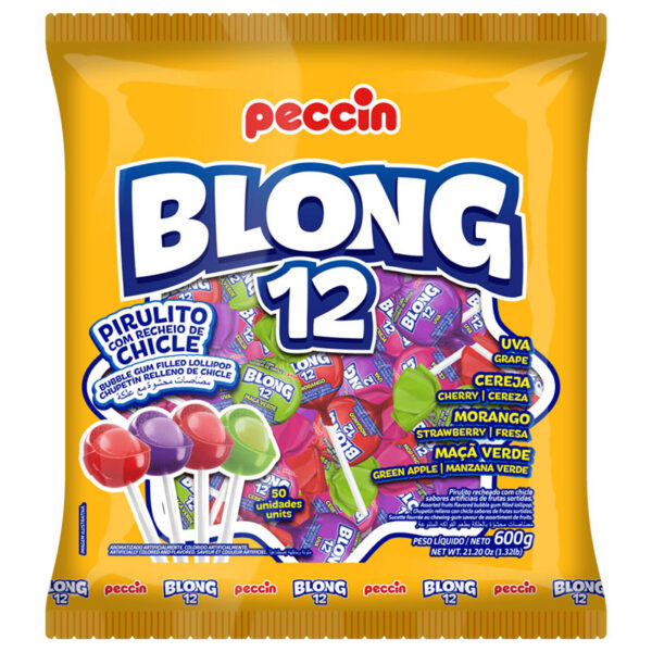 PIRULITO BLONG 12 SORTIDO  600G