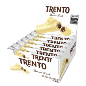 WAFER TRENTO BITES BRANCO DARK 40G
