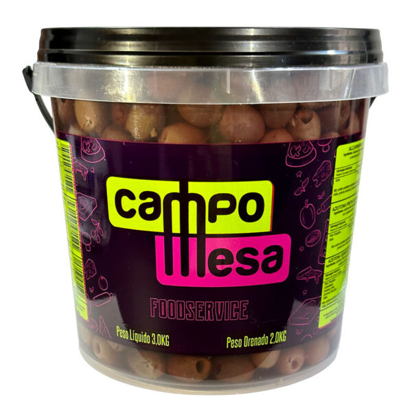 AZEITONA PRETA FATIADA CAMPOMESA 2KG