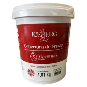 COBERTURA DE MORANGO  ICEBERG 1,01KG