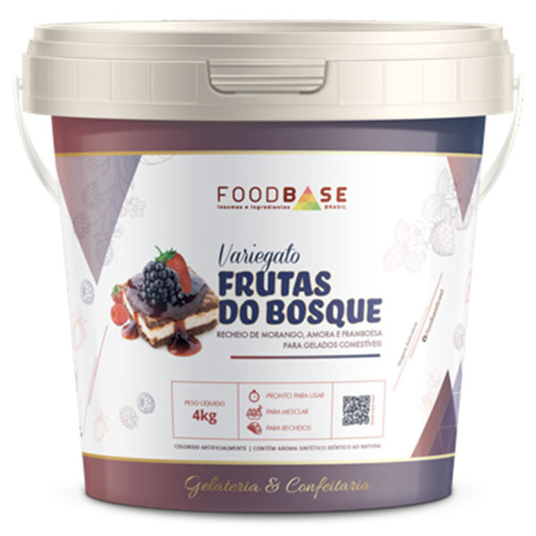 VARIEGATO FRUTAS BOSQUE FOODBASE 4,0KG