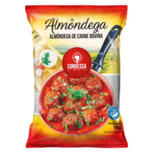 ALMÔNDEGA DE CARNE BOVINA CG 1KG