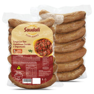 LINGUIÇA TIPO CALABRESA SAUDALI 2,5KG