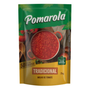 MOLHO DE TOMATE POMAROLA TRADICONAL SACHÊ 2KG