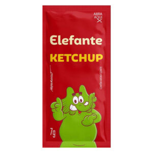 KETCHUP CLÁSSICO ELEFANTE SACHÊ 144X7G