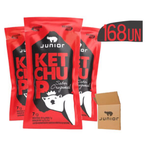 KETCHUP JUNIOR SACHET 168X7G