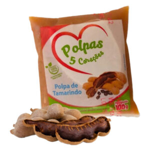 POLPA CONGELADA TAMARINDO 5 CORACOES 12X100G