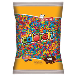 CONFEITO PASTILHA MINI COLORETI JAZAM 5KG