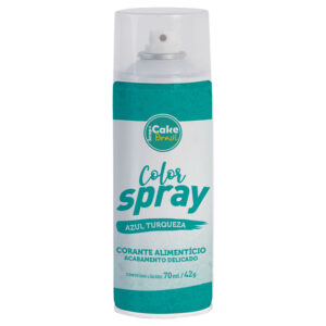 CORANTE SPRAY CAKE BRASIL AZUL TURQUESA 42G