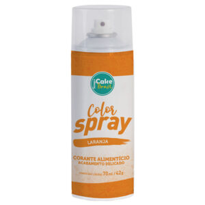 CORANTE SPRAY CAKE BRASIL LARANJA 42G