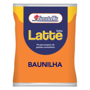 PÓ SORVETEMIX LATTE BAUNILHA BRANCA 1KG