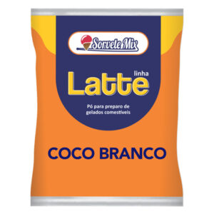 PÓ SORVETEMIX LATTE COCO BRANCO 1KG