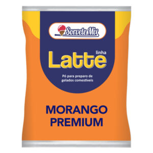 PÓ SORVETEMIX LATT MORANGO PREMIUM 1KG