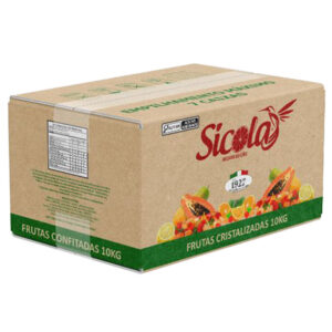 FRUTAS CRISTALIZADAS SICOLA 10KG