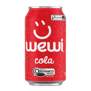 REFRIGERANTE ORGÂNICO COLA WEWI 24X350ML LATA