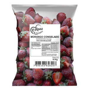 FRUTA CONGELADA MORANGO 5 CORAÇÕES 10KG