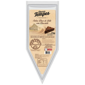 DOCE DE LEITE TEMPOS C/CHOCOLATE BISNAGA 2KG