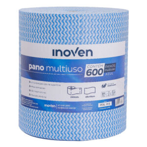 PANO MULTIUSO INOVEN 40X28CM 600UN AZUL