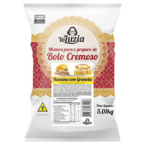 MISTURA BOLO CREMOSO VÓ LUZIA BANANA 5,01KG
