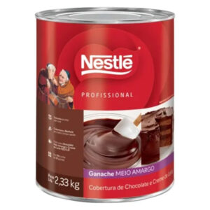 COBERTURA GANACHE MEIO AMARGO NESTLÉ 2,33KG