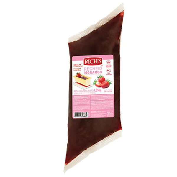 RECHEIO RICH'S MORANGO SACHÊ 1,05KG
