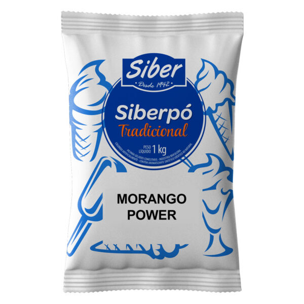 SIBER PÓ MORANGO POWER KERRY 1KG