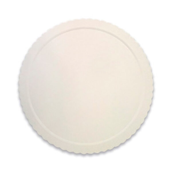 PRATO LAMINADO CAKE REDONDO 38 BRANCO 10X1