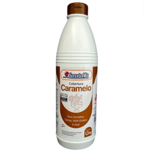 COBERTURA PARA TAÇA SORVETEMIX CARAMELO 1,3KG