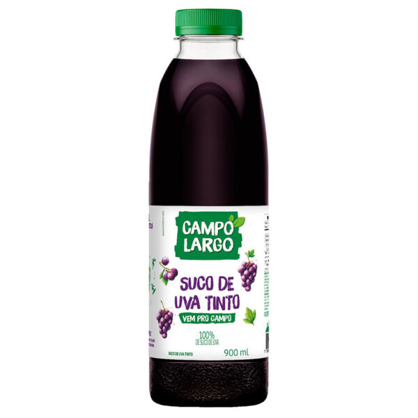 SUCO INTEGRAL CAMPO LARGO UVA PET 6X900ML