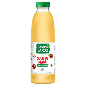 SUCO INTEGRAL CAMPO LARGO MAÇÃ PET 6X900ML