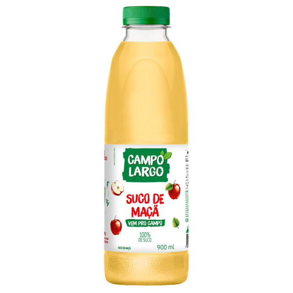 SUCO INTEGRAL CAMPO LARGO MAÇÃ PET 6X900ML