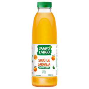SUCO INTEGRAL CAMPO LARGO LARANJA PET 6X900ML