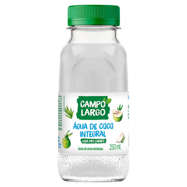 ÁGUA DE COCO CAMPO LARGO PET 12X250ML