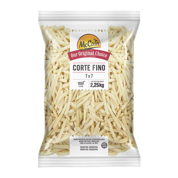 BATATA CONGELADA MCCAIN CORTE FINO 8X2,25KG