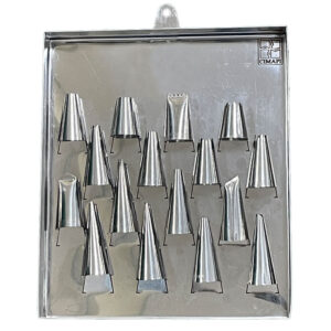 JOGO DE BICO INOX 16 PEÇAS C/QUADRO CIMAPI