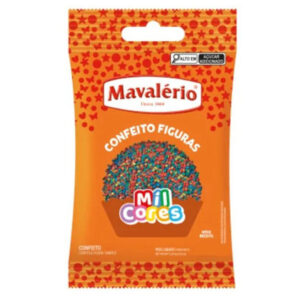 CONFEITO MAVALÉRIO FIGURAS MINI CONFEITOS 120G
