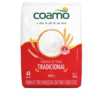 FARINHA DE TRIGO COAMO TRADICIONAL TIPO 1 5X5KG