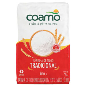 FARINHA DE TRIGO COAMO TRADICIONAL T1 10X1KG