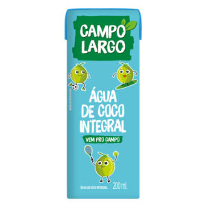 ÁGUA DE COCO CAMPO LARGO PET 24X200ML