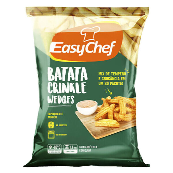 BATATA CONGELADA EASYCHEF RÚSTICA WED 10X1,1K
