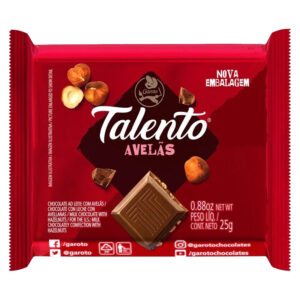 CHOCOLATE TALENTO AVELÃS DISPLAY 15X25G