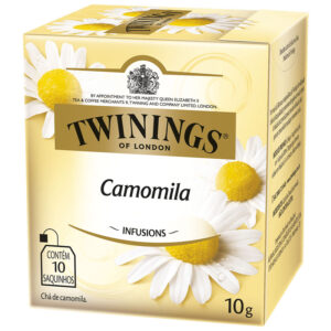 CHÁ TWININGS CAMOMILA SACHÊ 10X10G