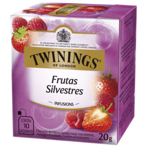 CHÁ TWININGS FRUTAS SILVESTRES SACHÊ 10X20G
