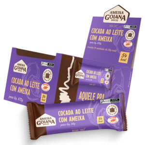 DOCE COCADA LEITE/AMEIXA AMEIXA GOIANA 24X28G