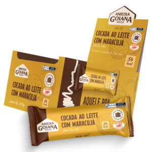 DOCE COCADA LEITE/MARACUJÁ AMEIXA GOIANA 24X28G