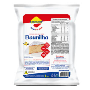 MISTURA BOLO ZERO BAUNILHA LOWÇÚCAR  1KG