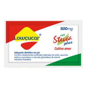 ADOÇANTE LOWÇÚCAR SACHÊ 500MG CX 400UND