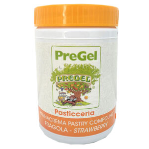 PASTA PANNACREMA MORANGO PREGEL 1,1KG