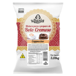 MISTURA BOLO CREMOSO VÓ LUZIA CAPPUCINO 5,01KG