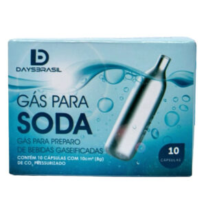 CÁPSULAS DE GÁS CO2 PARA SODA DAYS  10UN